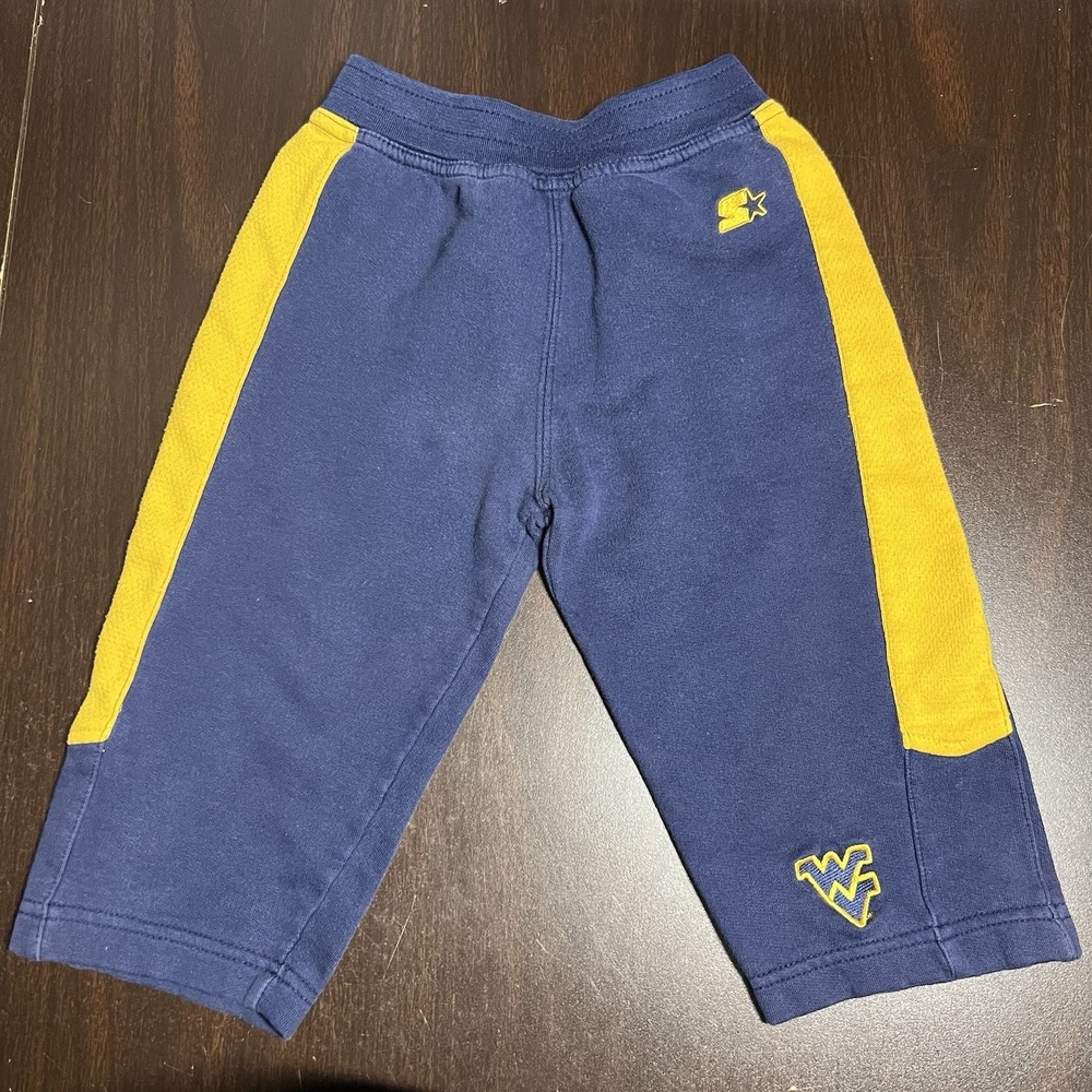 Starter‎ Boys 2T West Virginia WV Mountaineers Sweatpants Good Condition